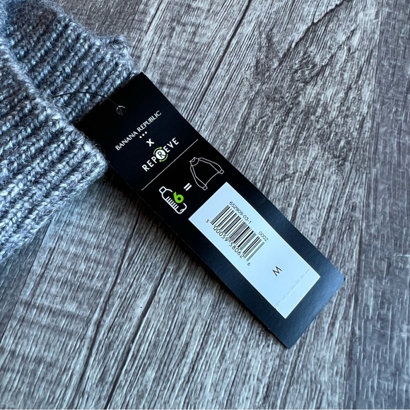 Banana Republic Eco Sweater Gray Size M - Picture 13 of 13